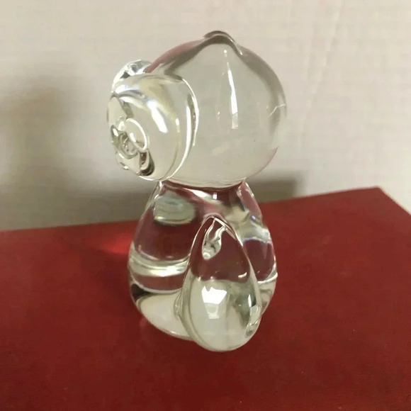 Blown Glass  Owl Paperweight - Picture 3 of 11